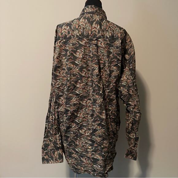 Vintage Enro traditions all over duck print button down shirt - Picture 2 of 5